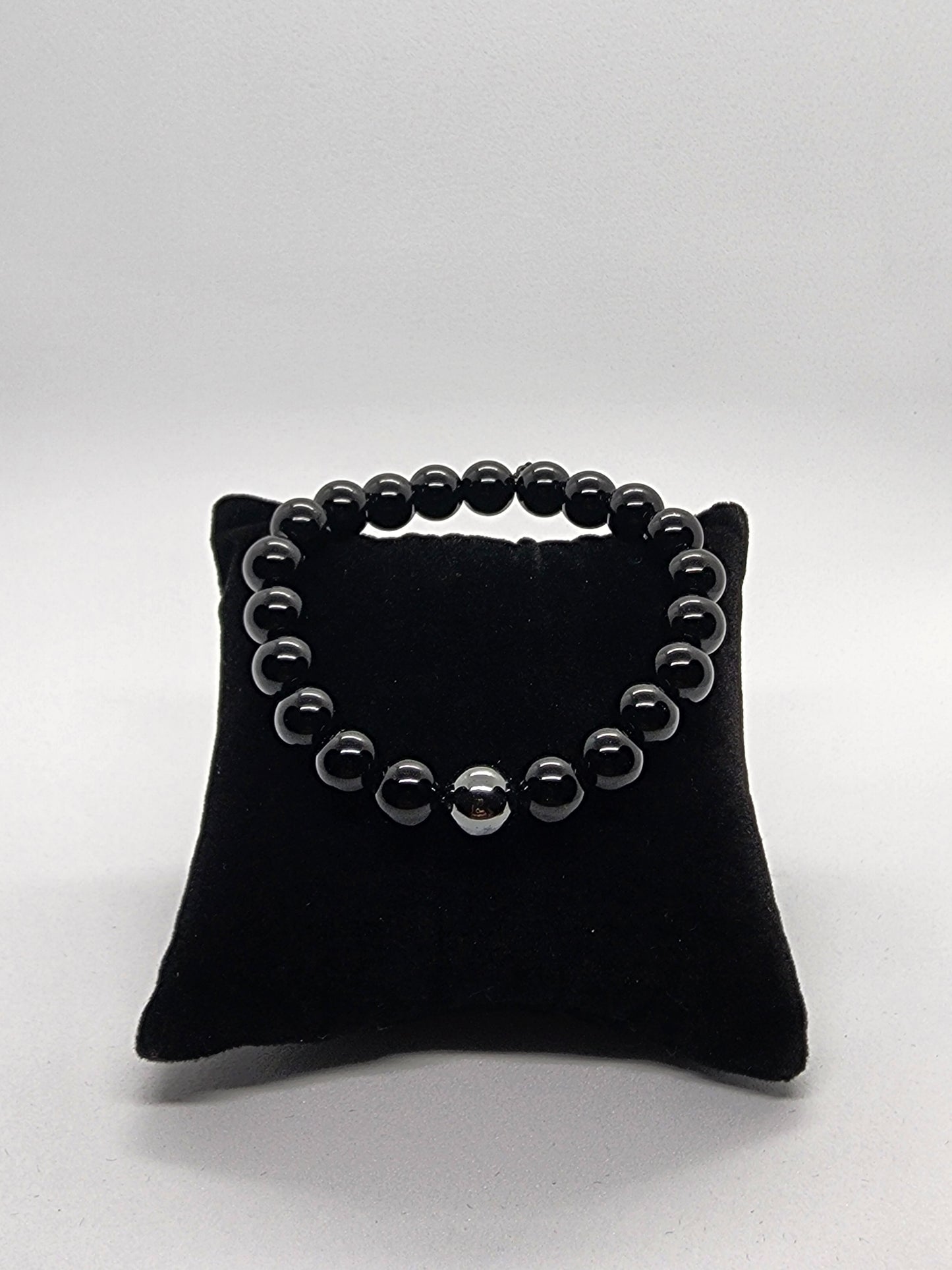 Kids Bracelets - Black with Hematite