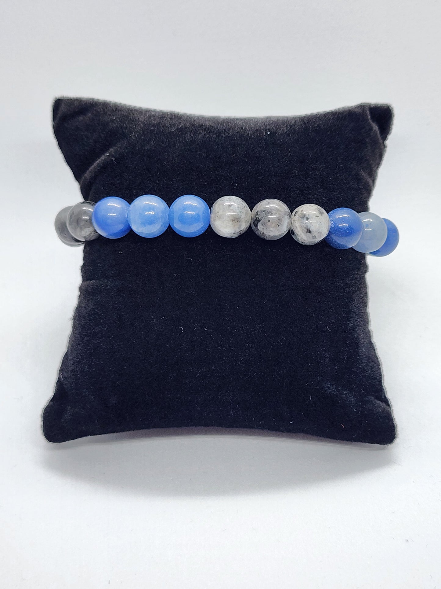 Blue Aventurine with Black Labradorite