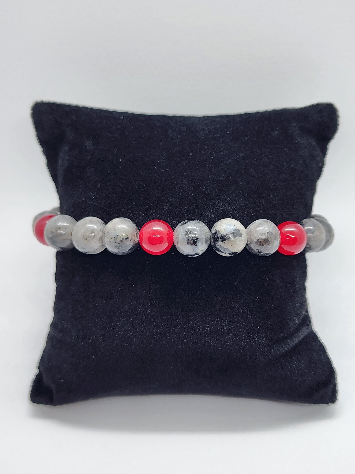 Gray Marble with Dark Jade Plum