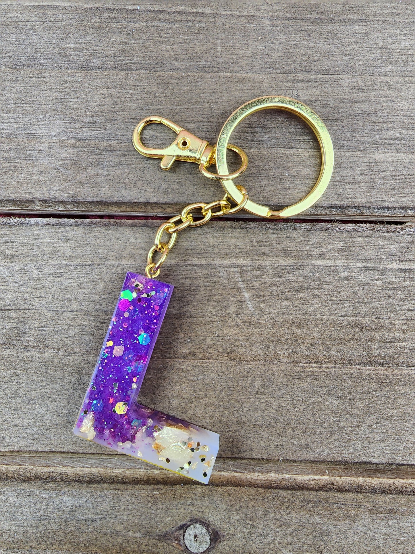 Letter Key Chain