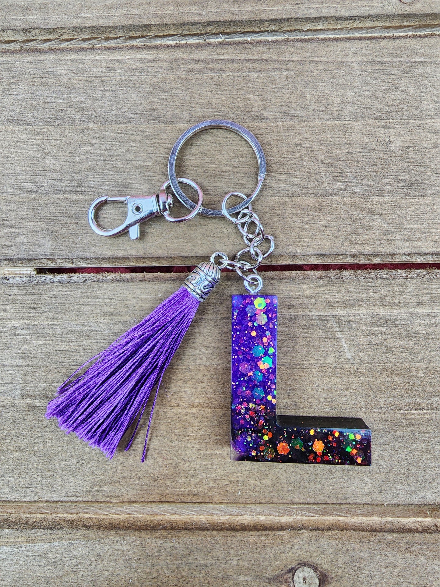 Letter Key Chain
